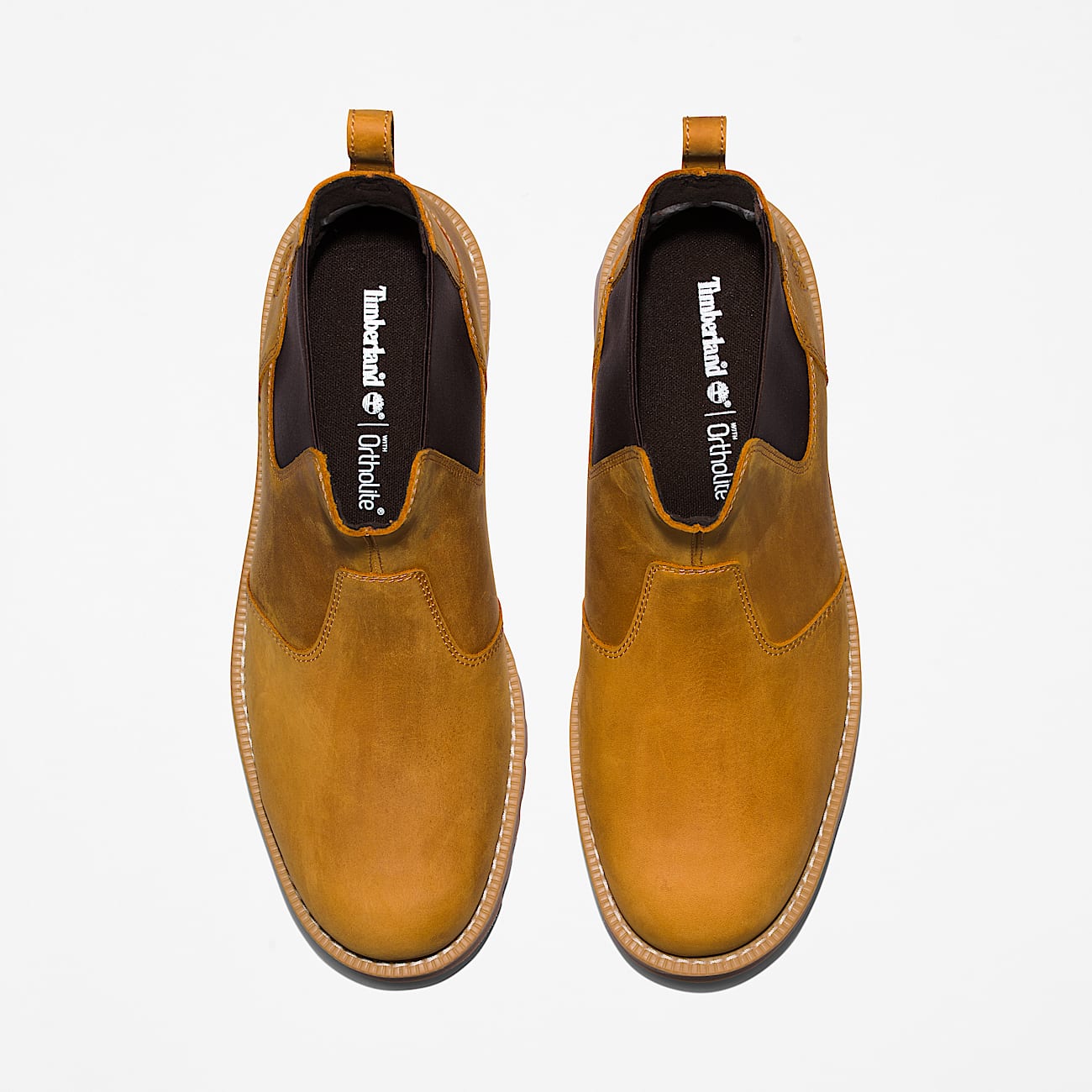 TIMBERLAND MEN'S 11.5 REDWOOD FALLS MID CHELSEA BOOT WHEAT NIB