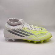 ADIDAS WOMEN'S 9 F50 SPARKFUSION LEAGUE SOCCER CLEATS FG AG WHITE NWOB JP8350