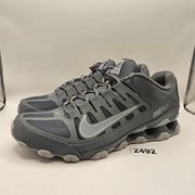 NIKE MEN'S 11 REAX 8 TR COOL GREY PLATINUM NWOB 621716-010