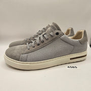 BIRKENSTOCK MEN'S 8 BEND LOW LIGHT GREY TEXTILE LOW TOP SNEAKER MADE IN GERMANY