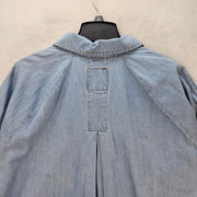 VANS WOMEN'S MEDIUM SKATE MAC DENIM COAT NWT LIGHT STONEWASH