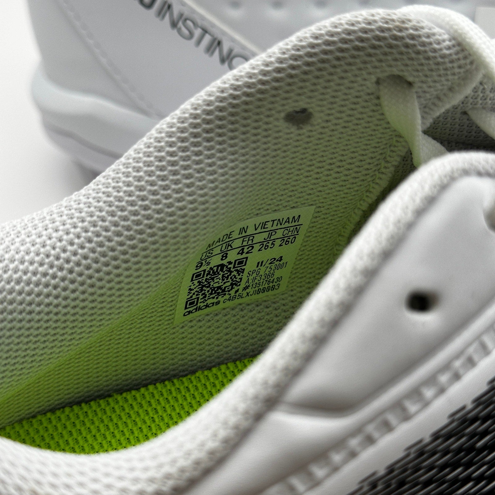 Adidas Adizero MD IF3366 Wms 9.5 White/Black Softball Cleats