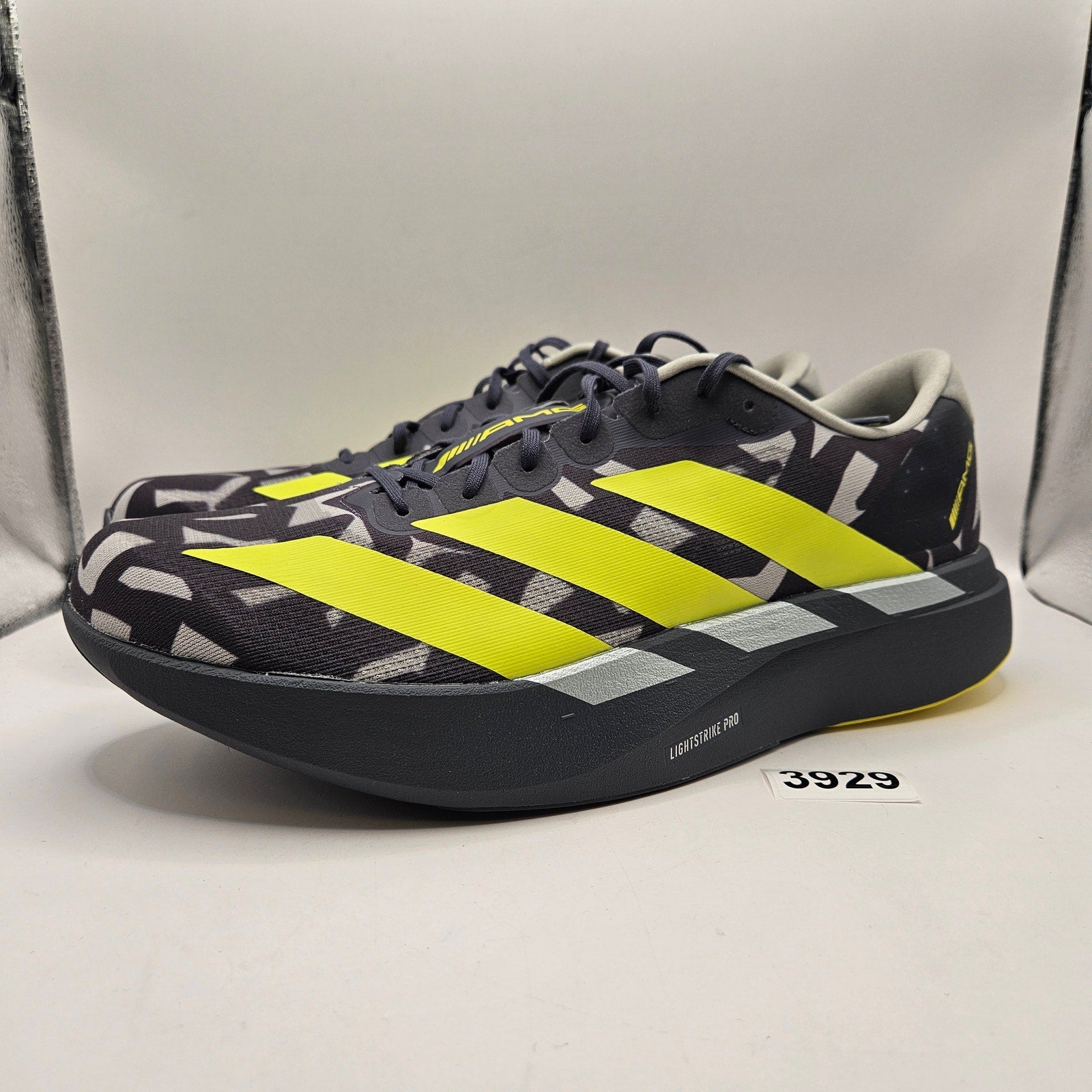 ADIDAS X AMG MOTORSPORT MEN'S 13 ADIZERO EVO SL GRAY KI7297 NWOB