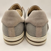 BIRKENSTOCK MEN'S 10 BEND LOW LIGHT GREY TEXTILE LOW TOP SNEAKER MADE IN GERMANY