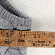 FREE PEOPLE WOMEN'S XLARGE GREY QUILTED LONG HOODED VEST