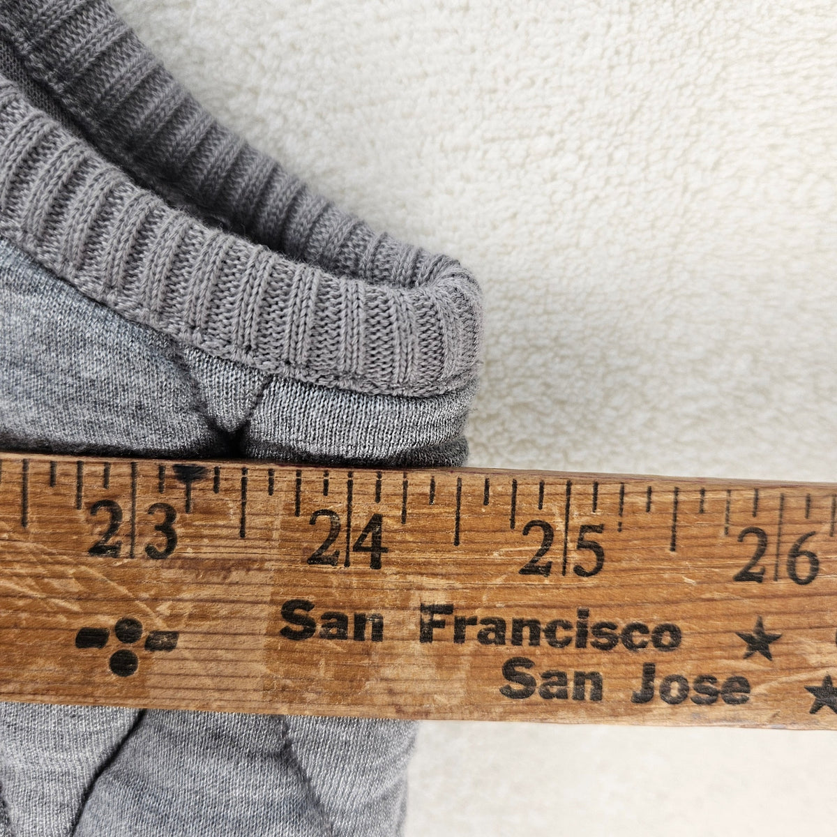 FREE PEOPLE WOMEN'S XLARGE GREY QUILTED LONG HOODED VEST