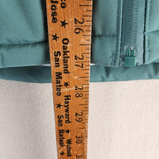 SPYDER WOMEN'S LARGE 3 IN 1 INTERCHANGE SKI JACKET SEA GLASS GRAY HOODED NWT