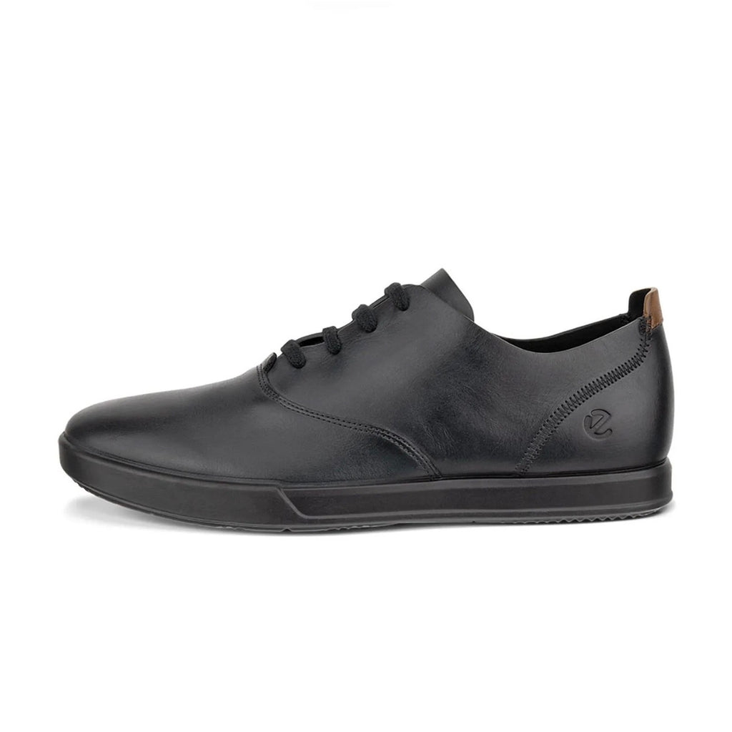 ECCO MEN'S 46 TRAVEL DERBY BLACK OXFORD 55110402001 NIB