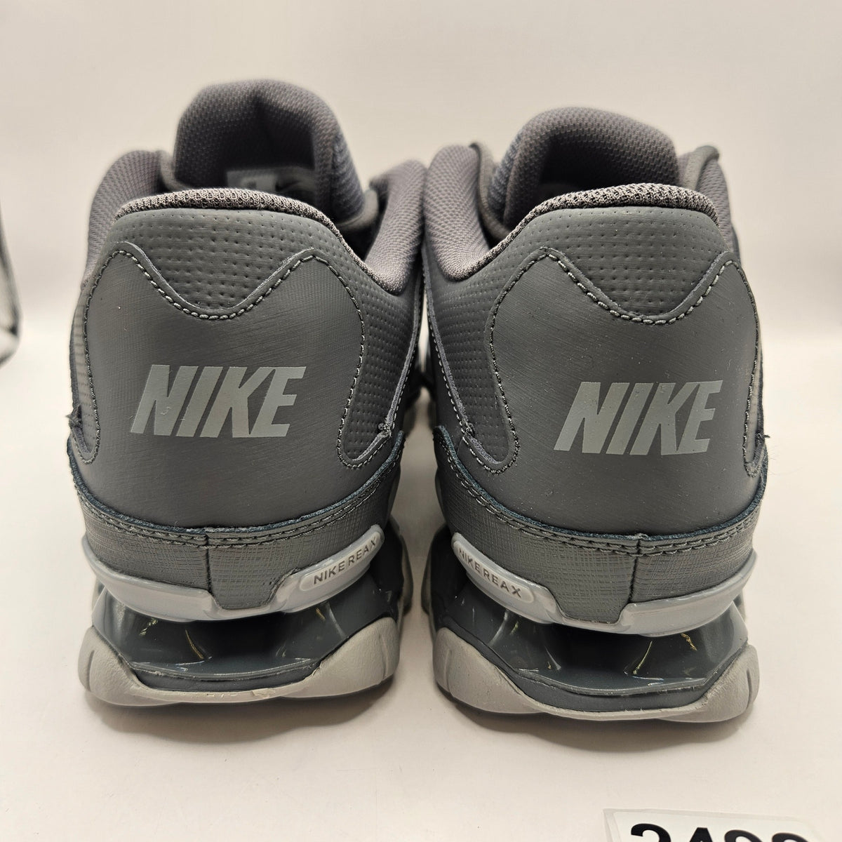 NIKE MEN'S 11 REAX 8 TR COOL GREY PLATINUM NWOB 621716-010
