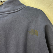 THE NORTH FACE MEN'S XXL SUMMIT NAVY BOX HALF DOME 1/4 ZIP SWEATSHIRT