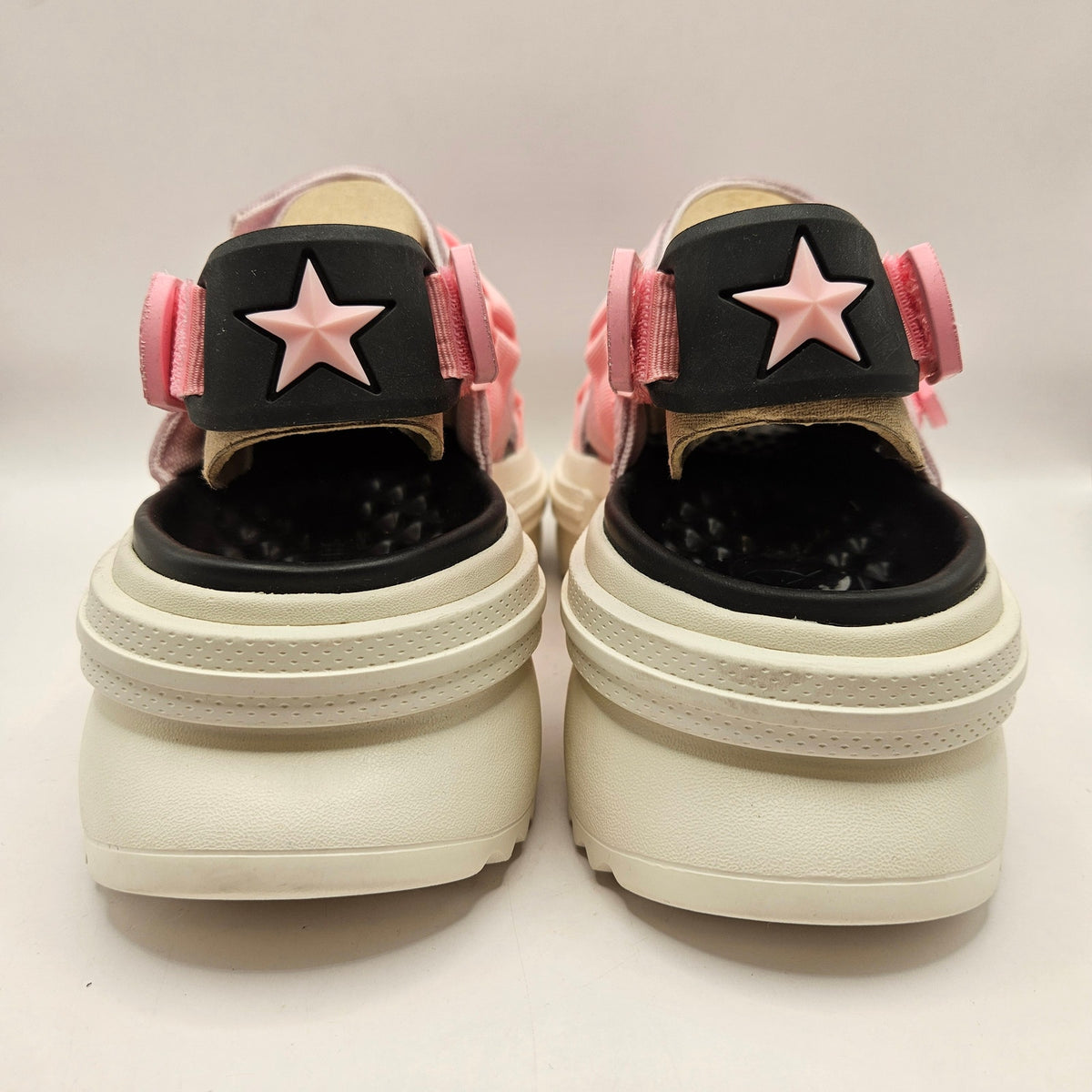 CONVERSE WOMEN'S 6 RUN STAR UTLITY CX SANDAL SUGAR BERRY A15095C NWOB