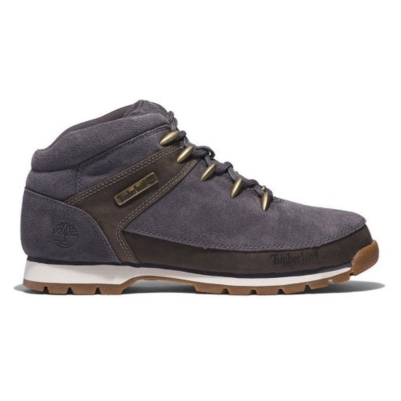 TIMBERLAND MEN'S 7.5 EURO SPRINT MID HIKER NUBUCK BOOT DK GRY SUEDE BOOT NIB