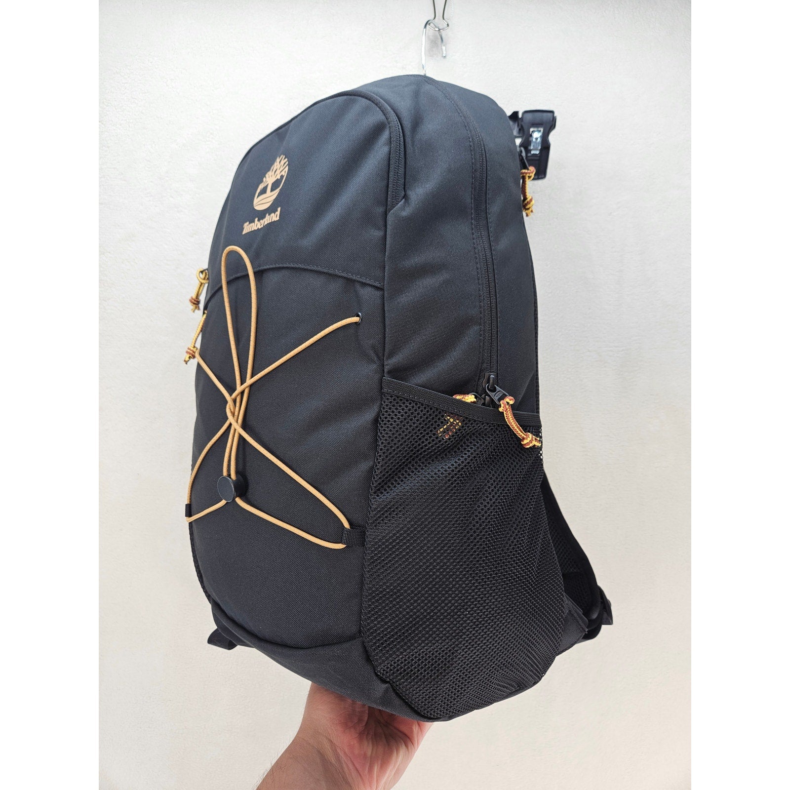 TIMBERLAND BACK TO SCHOOL BACK PACK BLACK WHEAT STRINGS 15IN LAPTOP COMPARTMENT