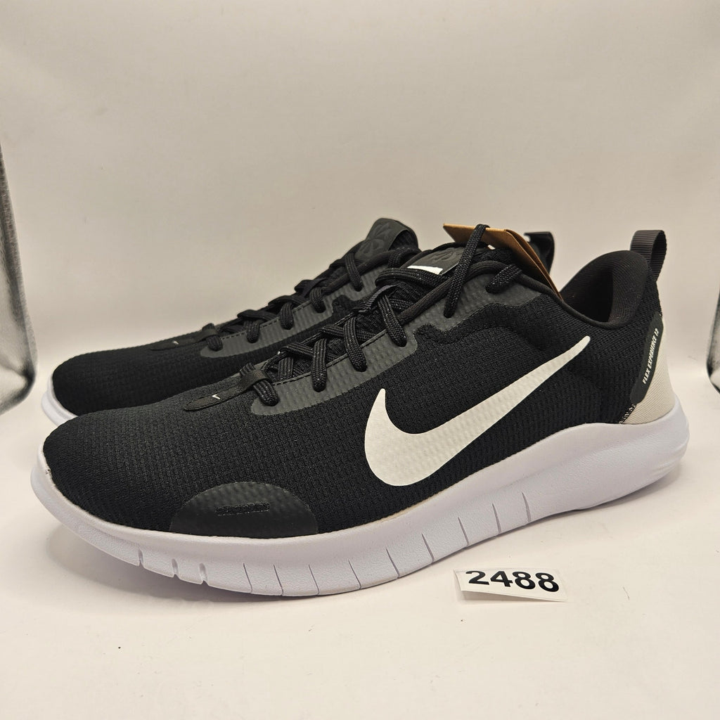 NIKE MEN'S 11 FLEX EXPERIENCE RUN 12 BLACK WHITE NWOB DV0740-004