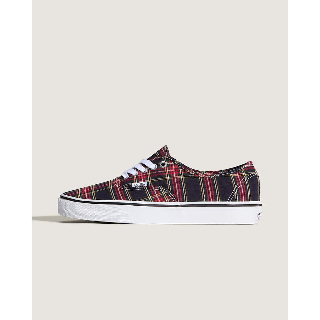 VANS MEN'S 11 AUTHENTIC LOW TOP SNEAKER PLAID NAVY NIB VN000EGABX9