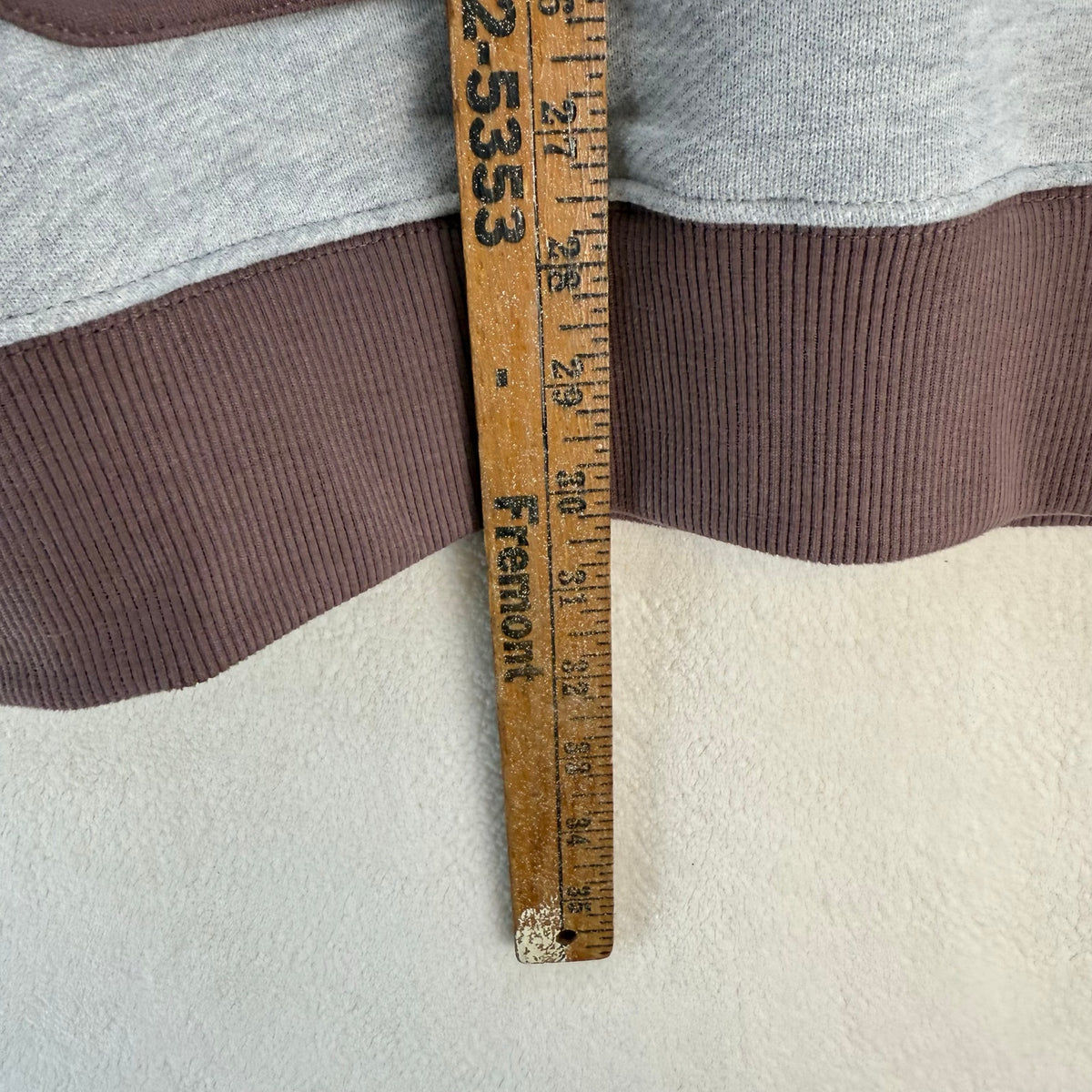 TIMBERLAND X BEELINE SUPER RARE MEN'S XL GREY/TARO PULLOVER HOODIE