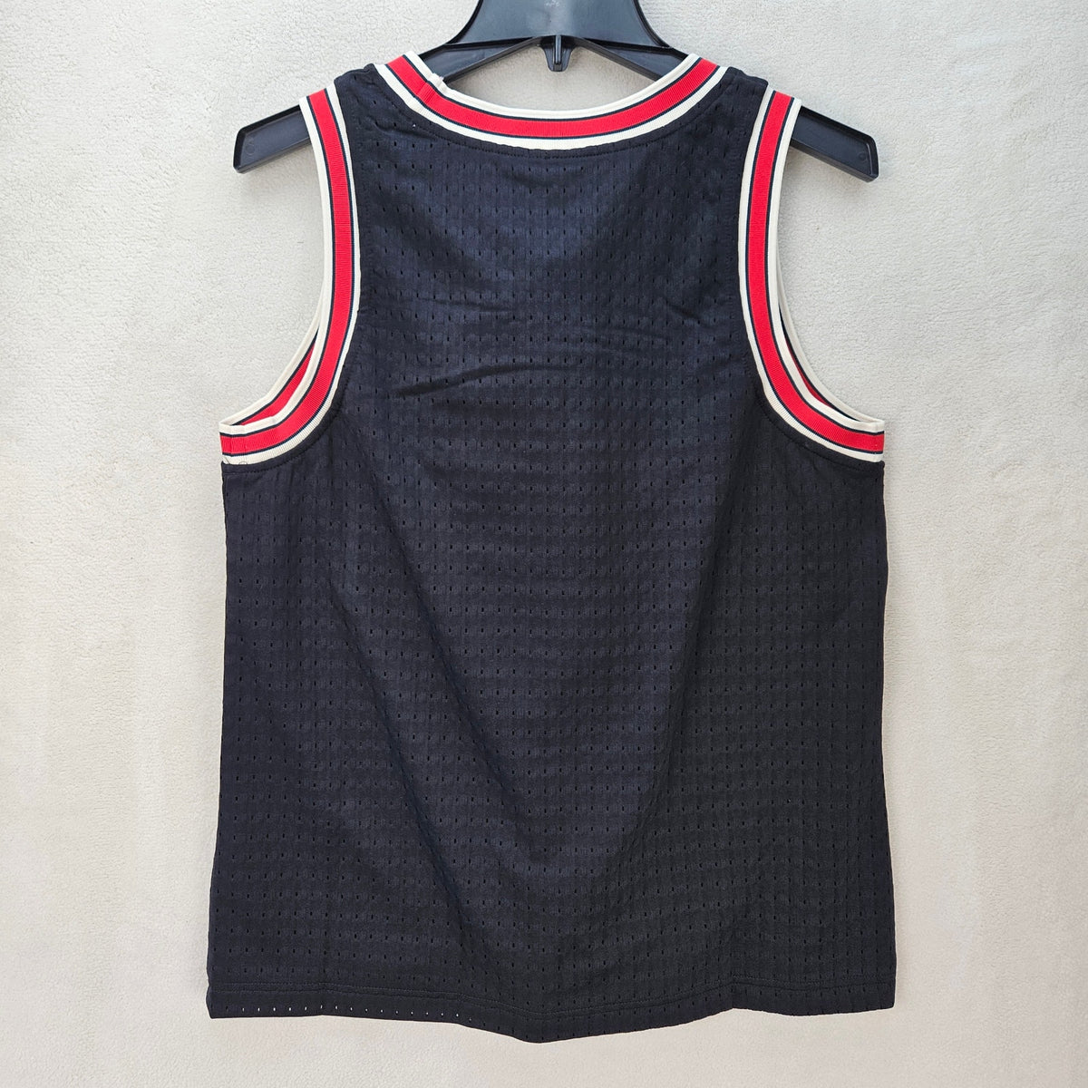 ADIDAS MEN'S SMALL ORIGINALS TREFOIL BLACK TANK SIDELINE JERSAEY KG2847 THICK