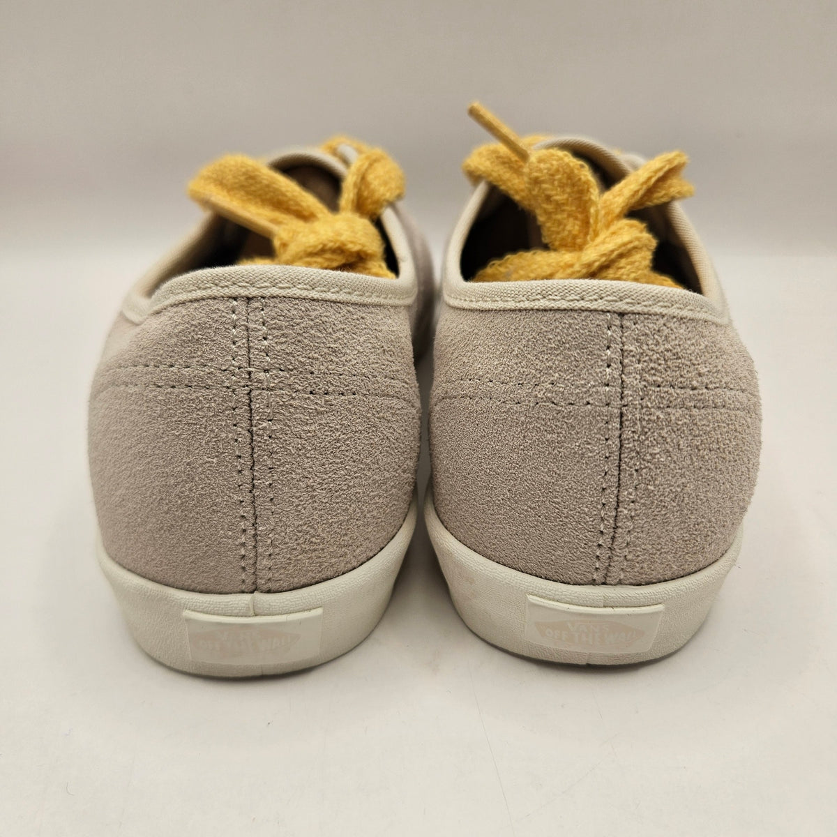 VANS WOMEN'S 7.5 AUTHENTIC LOW PRO SAND W MANGO THICK LACE NWOB