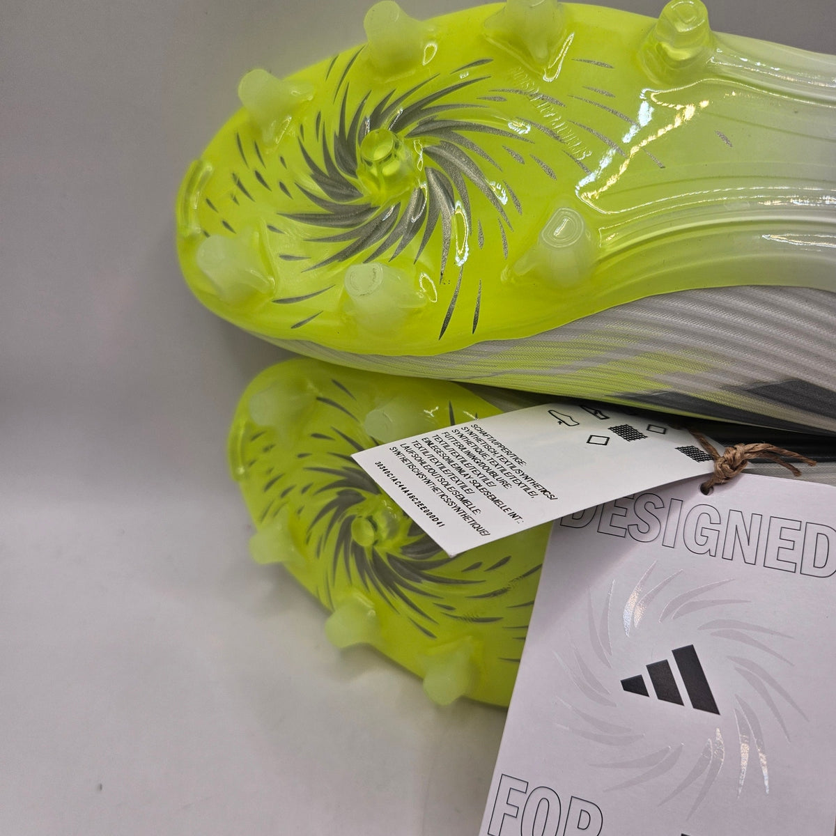 ADIDAS WOMEN'S 7 F50 SPARKFUSION LEAGUE SOCCER CLEATS FG AG WHITE NWOB JP8350