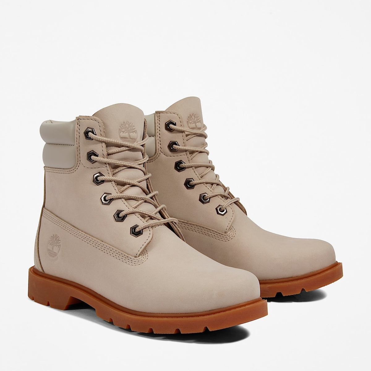 TIMBERLAND WOMEN'S 10 LINDEN WOODS 6 IN LACE WATERPROOF BOOT PURE CASHMERE NIB