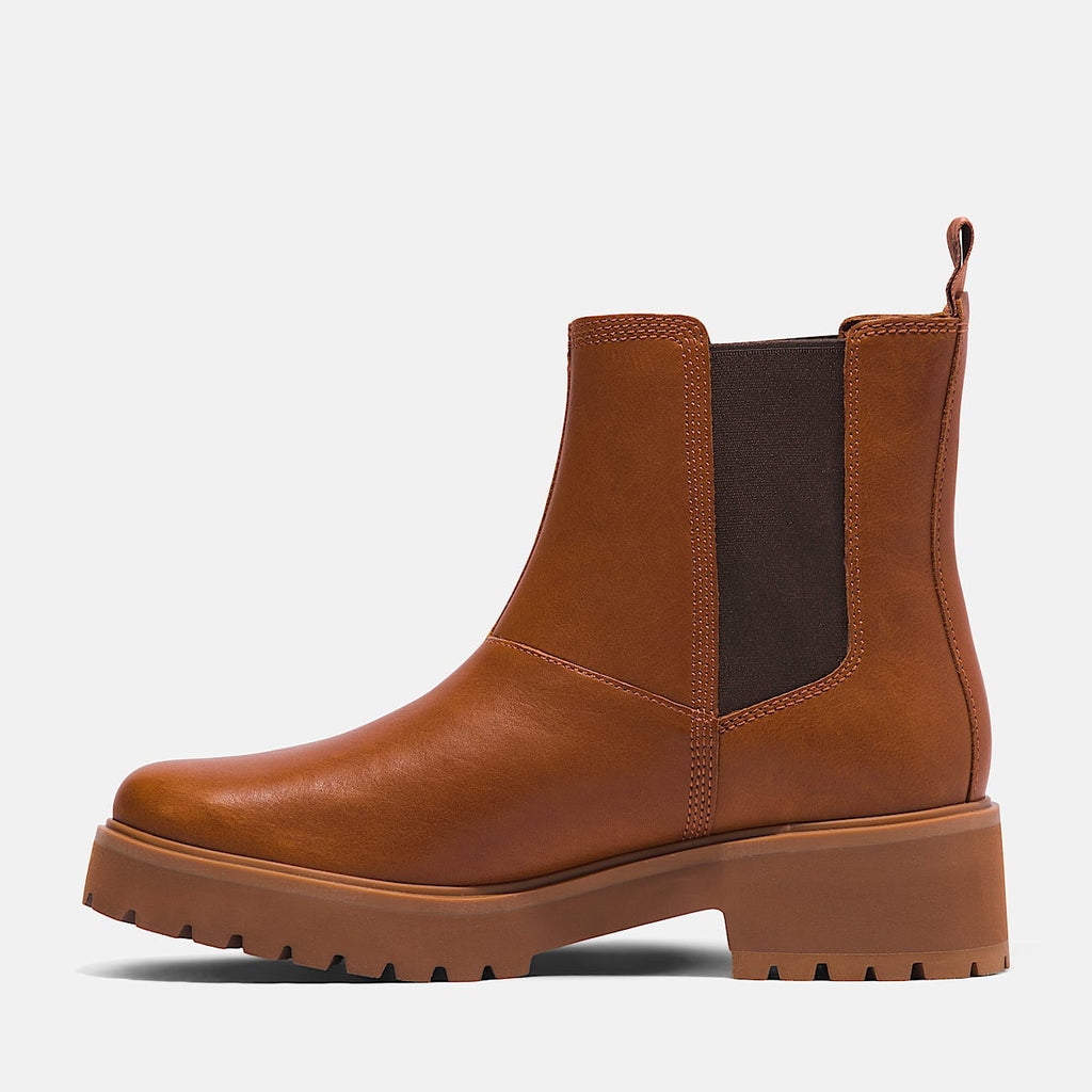TIMBERLAND WOMEN'S 8.5 CARNABY COOL MID CHELSEA BOOT SADDLE NIB