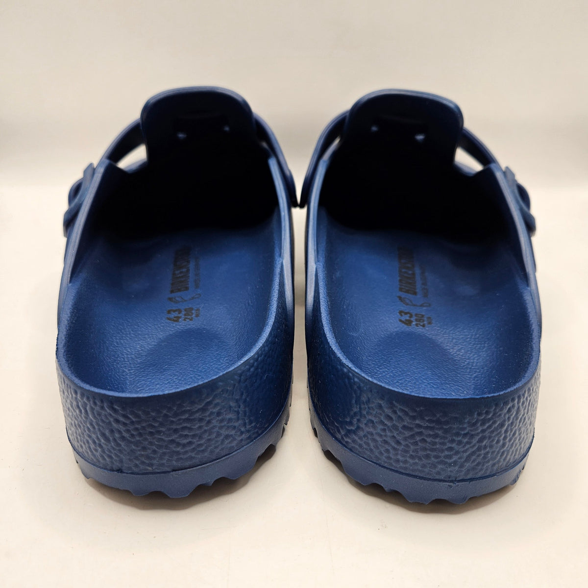 BIRKENDSTOCK MEN'S 10 EVA NAVY BLUE BOSTON ESSENTIALS NWOB