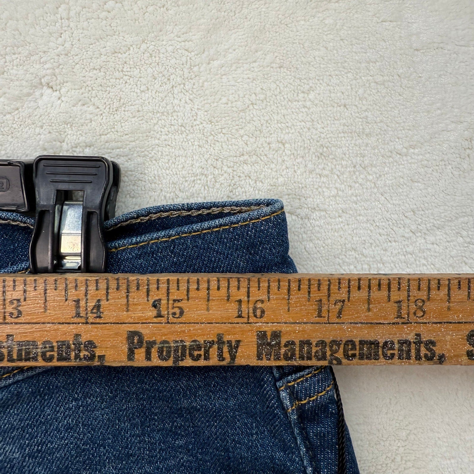 7 FOR ALL MANKIND MEN'S 33 ADRIEN HEMP SLIM TAPERED DARK JEANS