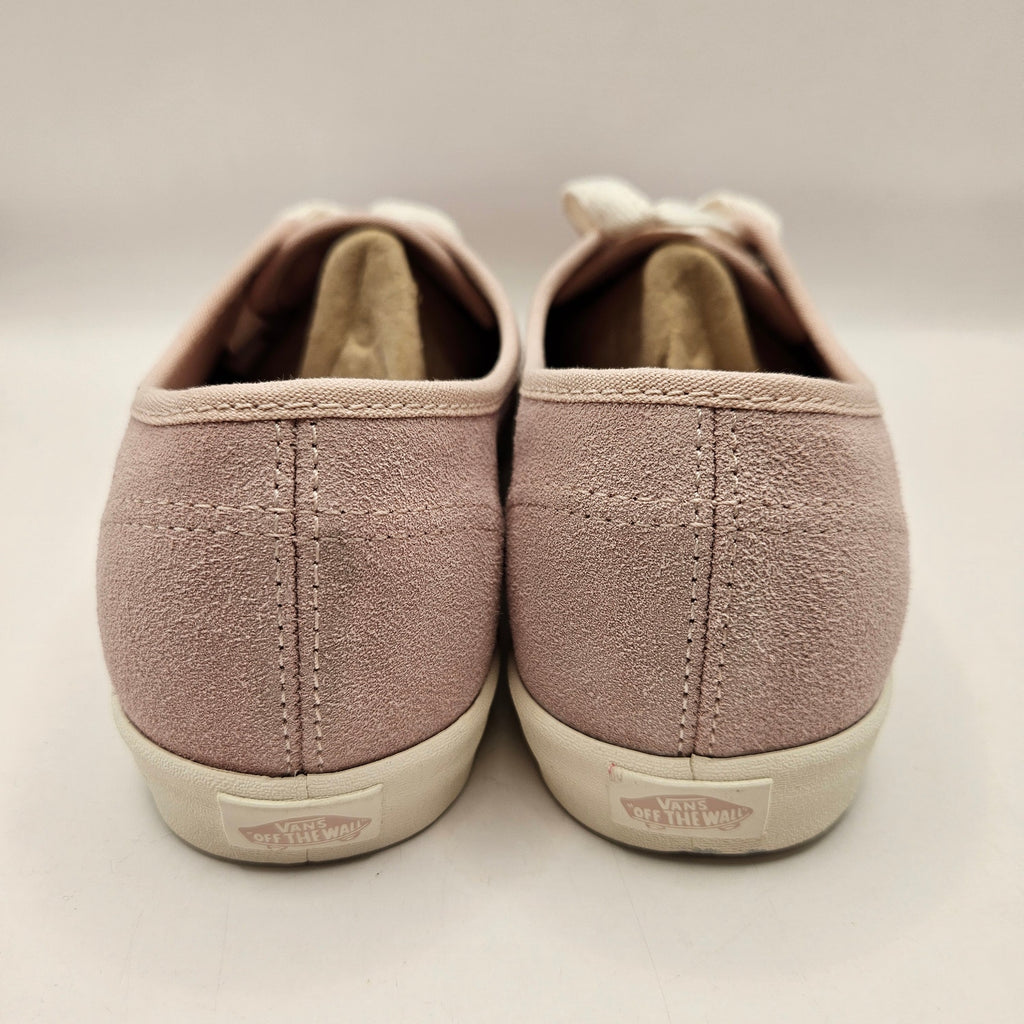 VANS WOMEN'S 8.5 AUTHENTIC LX 44 RARE HAIRY SUEDE LIGHT ROSE PINK SKATE NWOB