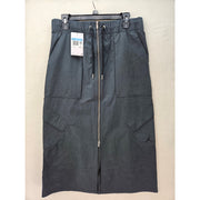 JORDAN WOMEN'S MEDIUM CHICAGO BLACK WASHED CARGO SKIRT HF9462-010 RARE