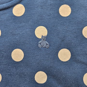 GAP KIDS 4 YEAR OLD 2 PIECE SET BLUE POKADOT NWT