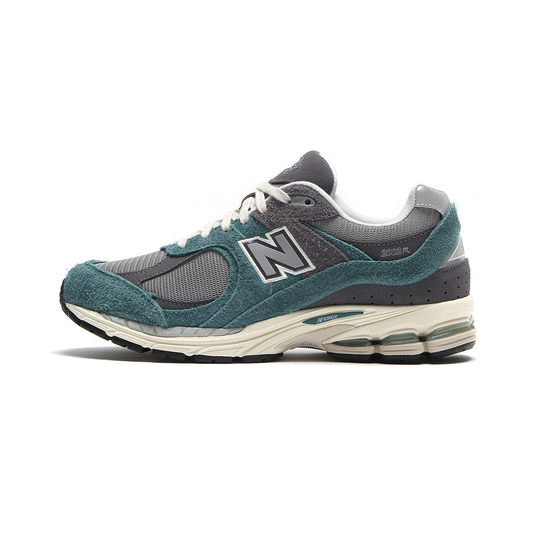NEW BALANCE 2002R MEN'S 9.5 M2002REM GREEN GREY RUNNING SHOES NIB