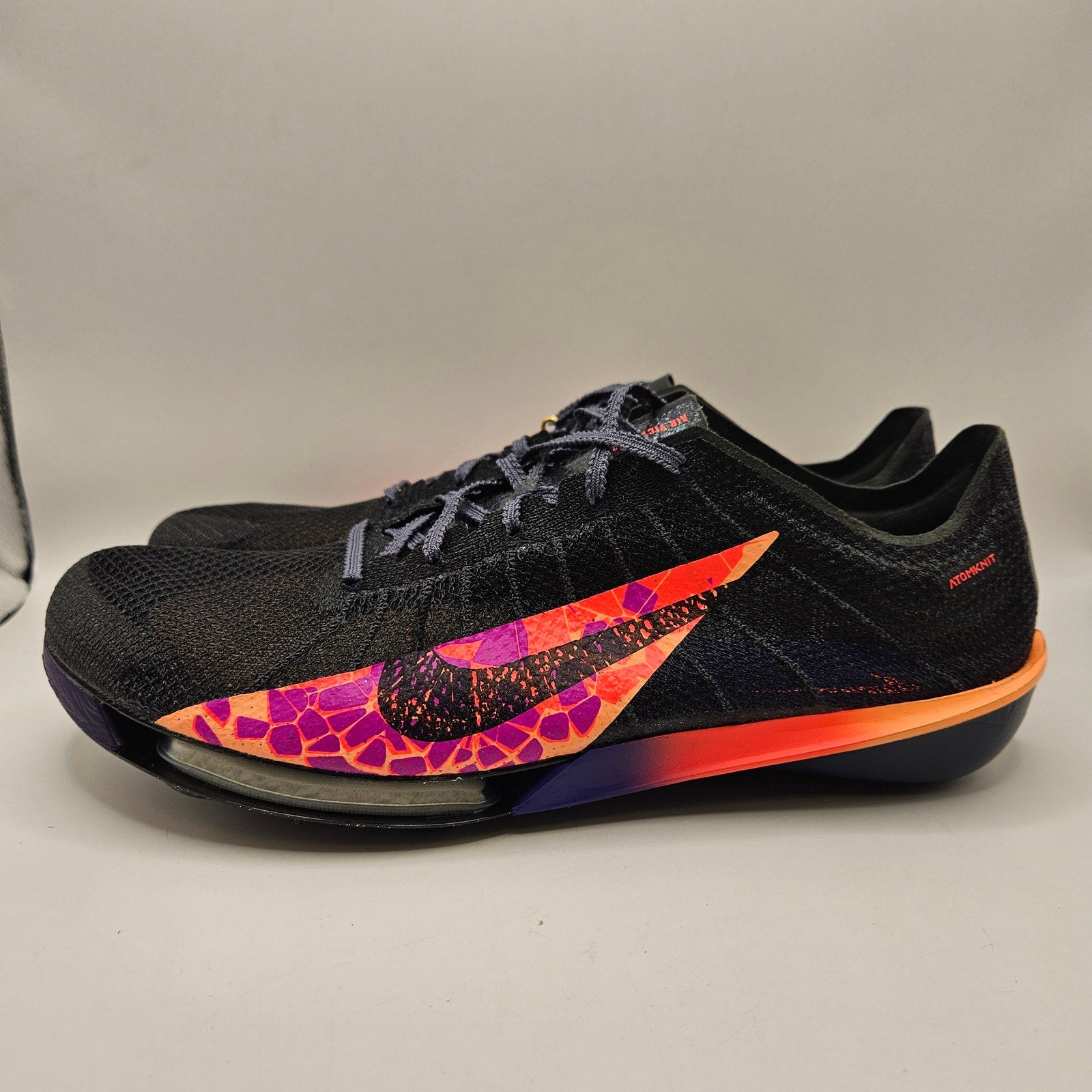 NIKE MEN'S 11.5 AIR ZOOM VICTORY 2 GLAM TRACK & FIELD SPIKES NWOB NO BAGS