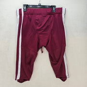 NIKE MEN'S XXL VAPOR PRO FOOTBALL PANTS MAROON WHITE CI3771-670 NWT