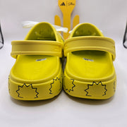 ADIDAS MEN'S 10 THE SIMPSONS ADILETTE CLOG YELLOW BLACK SANDAL HQ2580