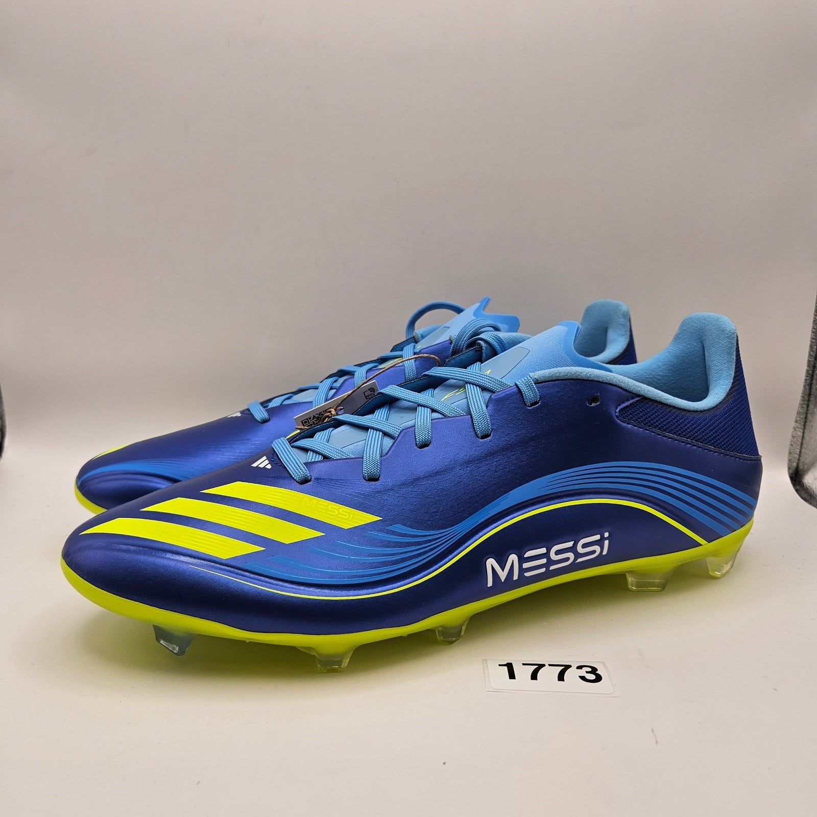 ADIDAS MEN'S 11 F50 LEAGUE FG/MG MESSI VIS10N PACK SOCCER CLEATS JP7447 NWOB