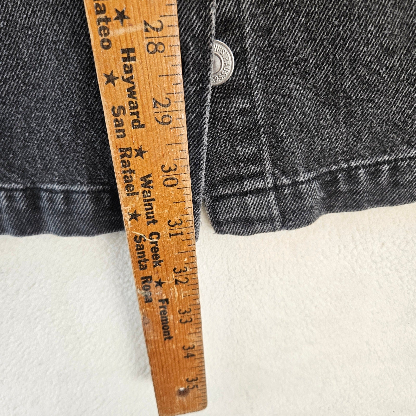 LEVI'S WOMEN'S LARGE TULI DENIM MINI DRESS BLACK WASH NWT