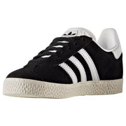 ADIDAS Original Kids' 5.5 CORE BLACK Gazelle Suede Black/White BB2502 NIB