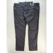 PRANA MEN'S 42X34 ZION SLIM PANT II DARK IRON NWT CARGO HIKING PANTS