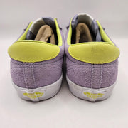 VANS WOMEN'S 7.5 SPORT SNEAKERS LAVENDER LIME GREEN SUEDE OFF THE WALL