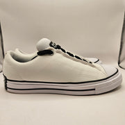 CONVERSE MEN'S 10.5 CHUCK TAYLOR ALLSTAR PUFF FAT TOUGUE LO WHITE A14722C