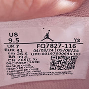 JORDAN WOMEN'S 9.5 LEGACY 312 LOW WHITE PINK OXFORD FQ7827-116 NWOB
