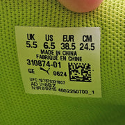 PUMA X LAMELO BALL MEN'S 6.5 MB.03 TOXIC SLIME GREEN BASKETBALL SHOES NWOB