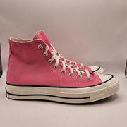 CONVERSE MEN'S 8.5 CHUCK 70 PINK HIGH TOP SNEAKER CANVAS A08184F NWOB