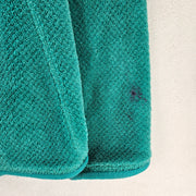 PATAGONIA *HOLES* WOMEN'S XL TEAL SYNCHILLA SNAP-T PULLOVER FLEECE JACKET GREEN