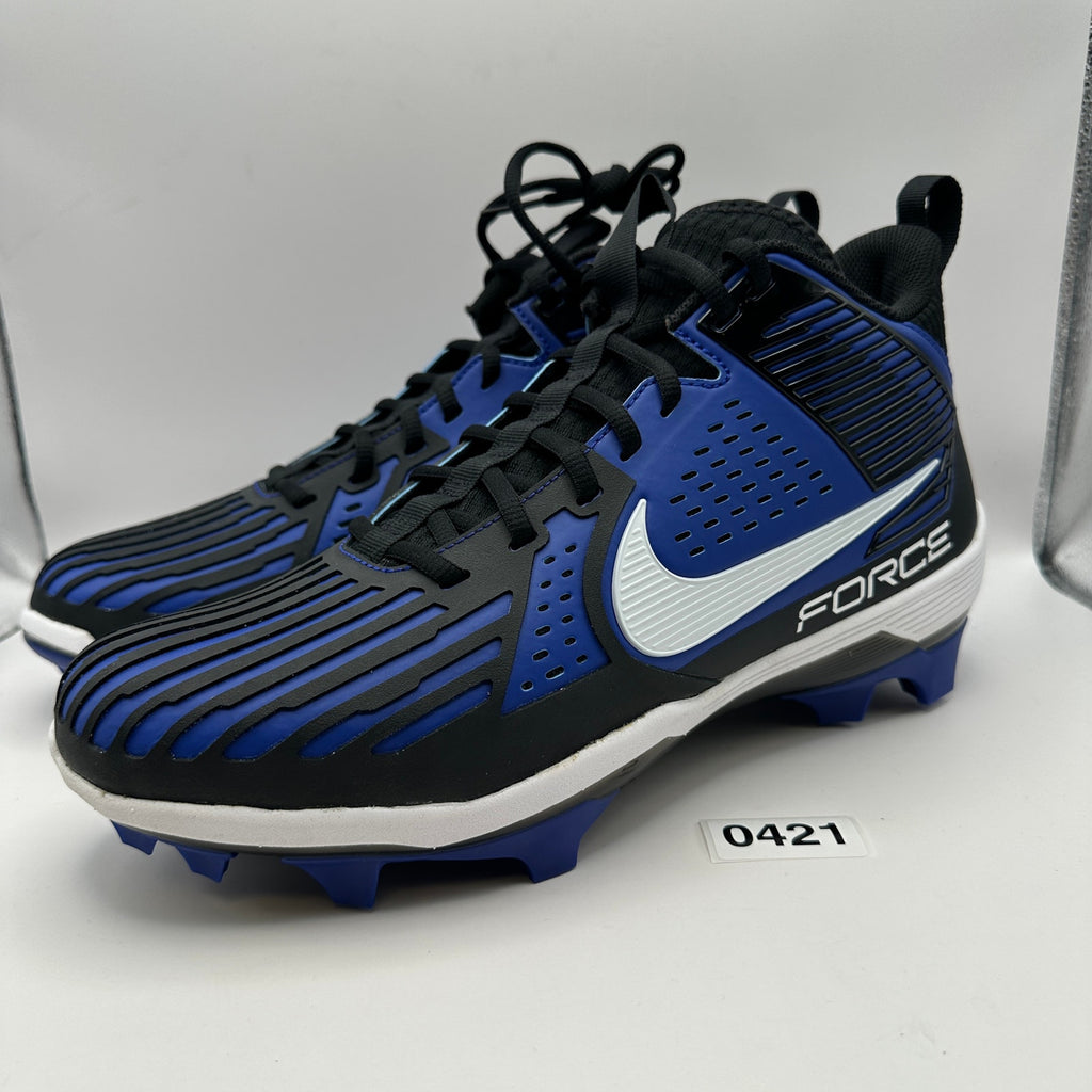 NIKE Men's 12.5 FORCE SAVAGE PRO 3 FOOTBALL CLEATS BLUE BLACK