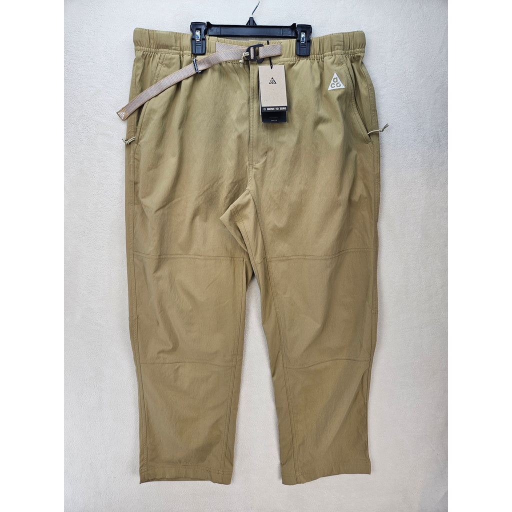 NIKE MEN'S XL ACG CARGO PANTS PARACHUTE BEIGE UV HIKING REPEL FZ2450-297 NWT