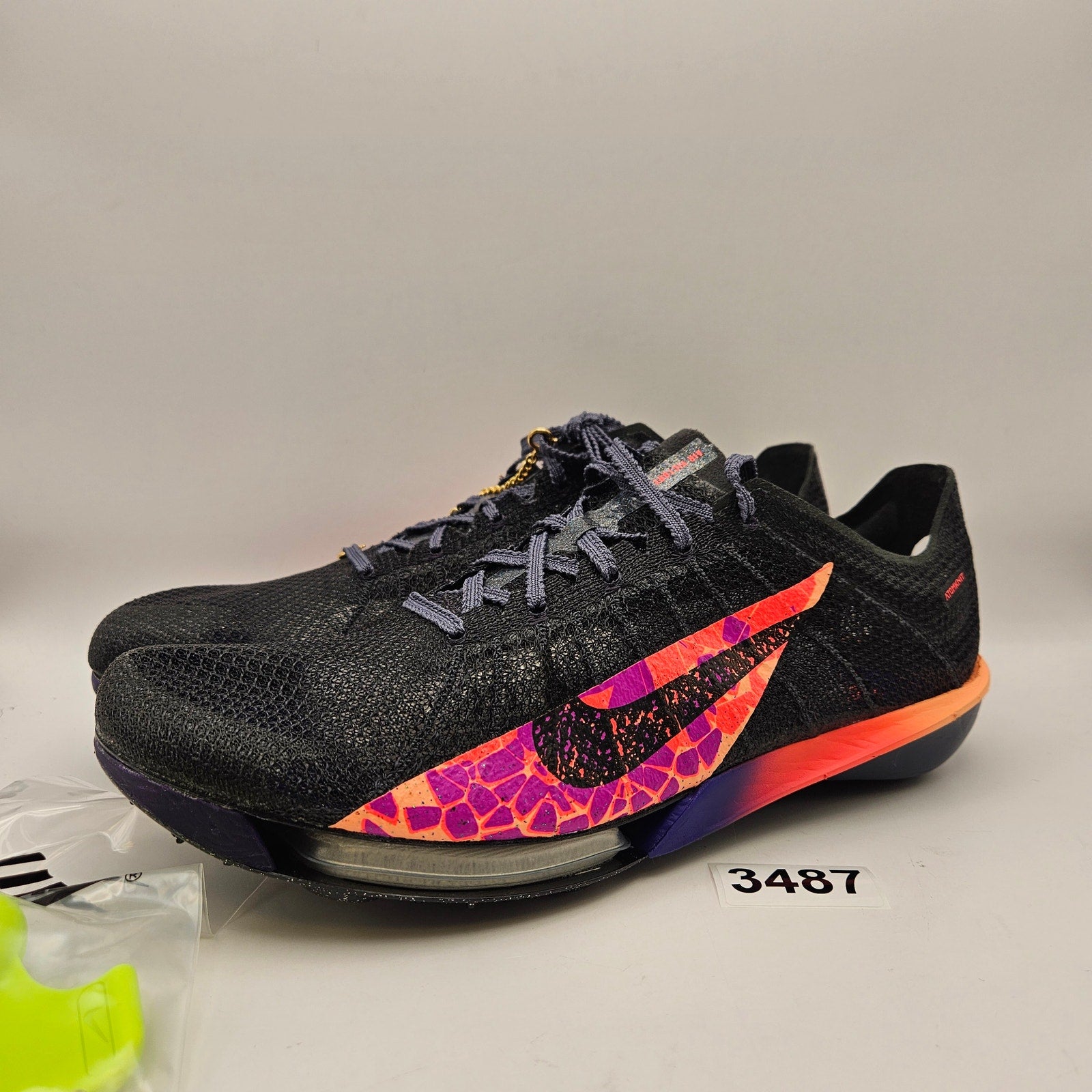 NIKE MEN'S 9 AIR ZOOM VICTORY 2 GLAM TRACK & FIELD SPIKES NWOB NO BAGS