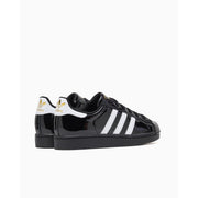 ADIDAS ORIGINAL WOMEN'S 8 SUPERSTAR II 2 PATENT LEATHER CORE BLK WHT NIB JS4009
