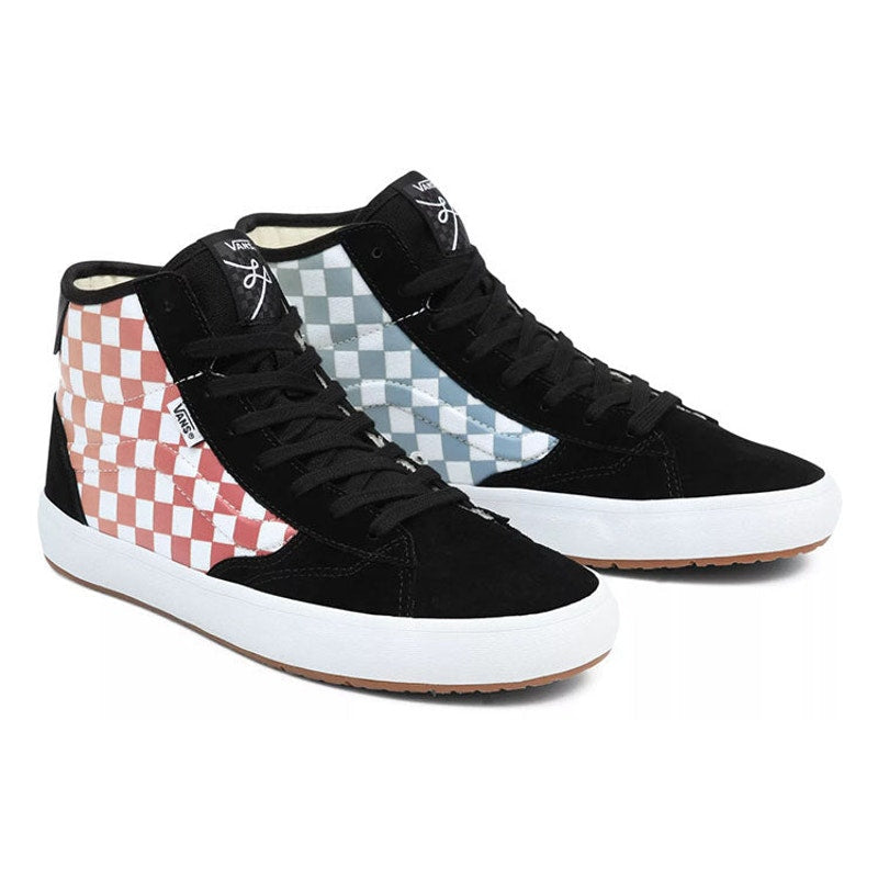 VANS THE LIZZIE MEN'S 10 CHECKERBOARD BLACK MULTI COLOR NIB