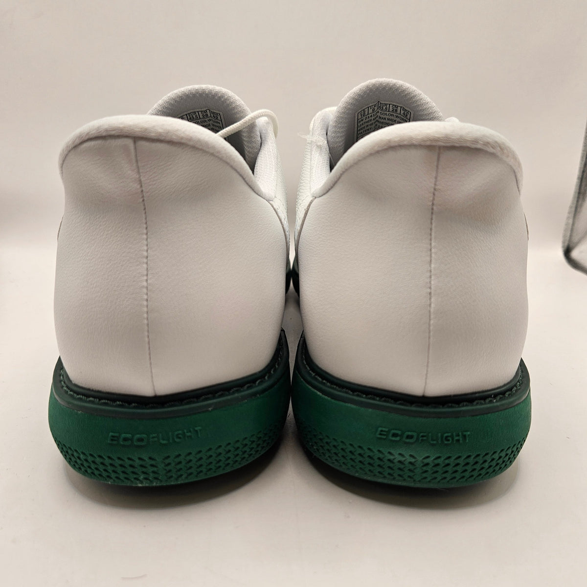 SKECHERS MEN'S 10 GO GOLF PRESTIGE SLIP IN SHOES 214124 ARCH FIT WHITE GREEN